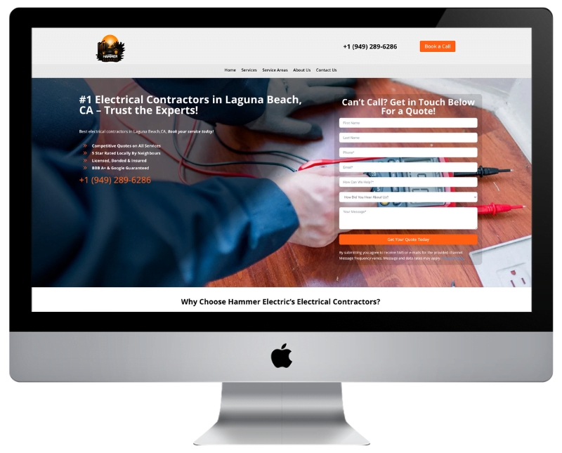 Localised SEO Website Design